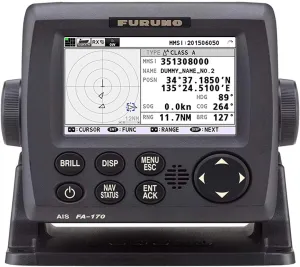 Furuno AIS Class A FA170 4.3" Color LCD