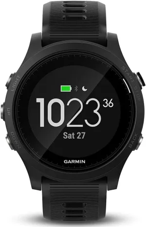 Garmin 010-N1746-00 Forerunner 935 GPS Watch, Multisport, Altimeter, Battery, Black (Renewed)