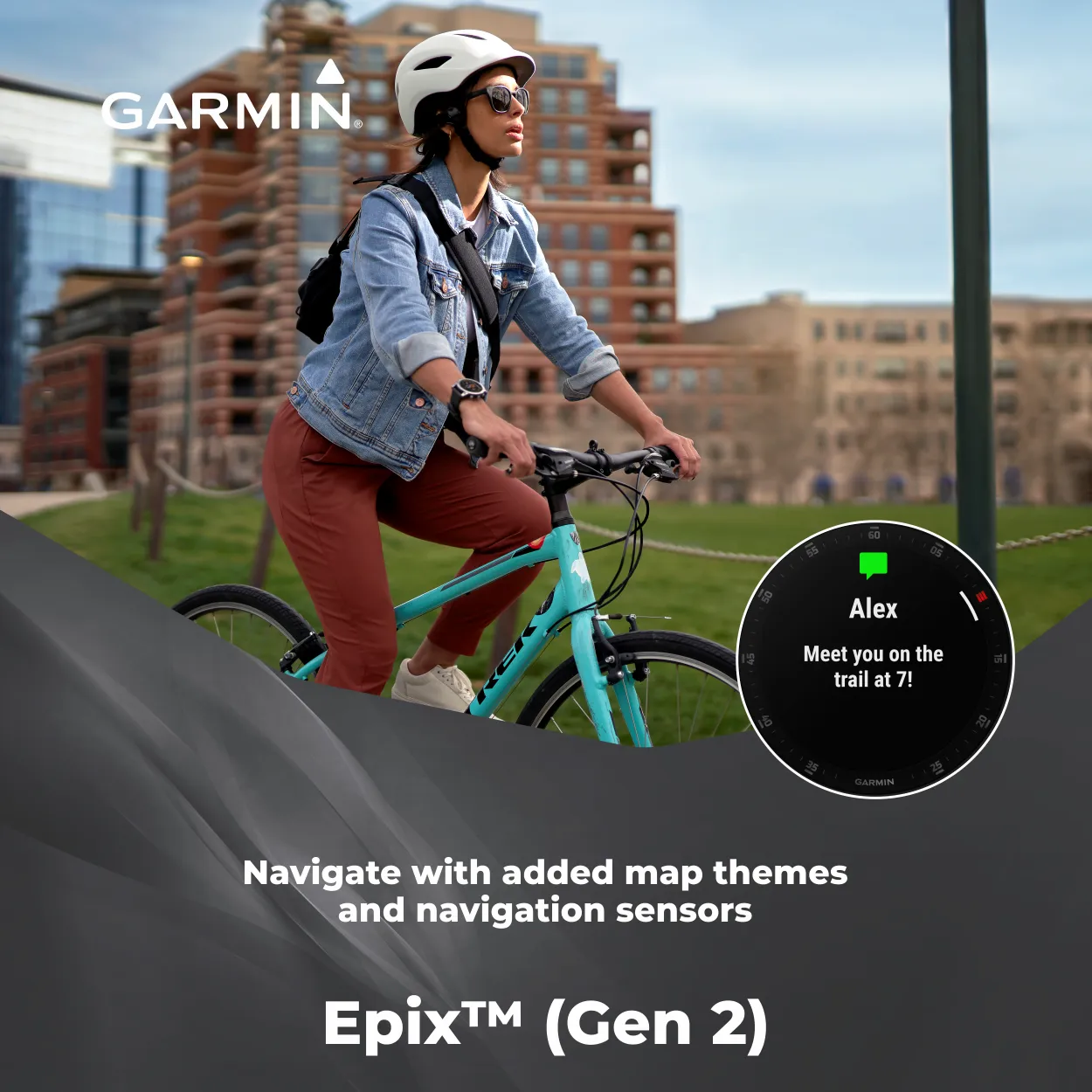 Garmin EPIX (Gen 2) Premium Active Smartwatch with AMOLED display with Wearable4U Power Bank Bundle