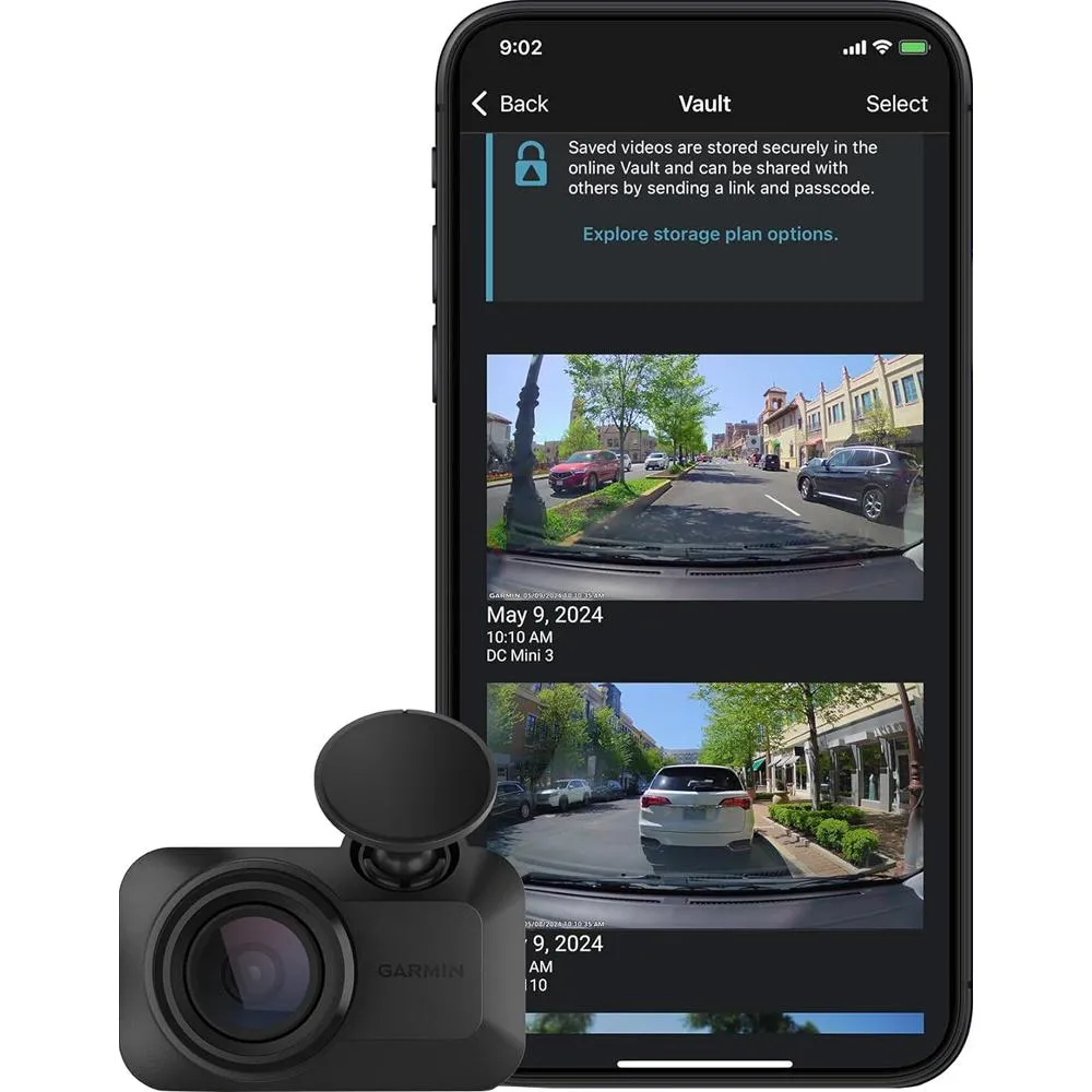 Garmin Garmin Dash Cam X110 Compact 1080p HD with 140-degree Field of View