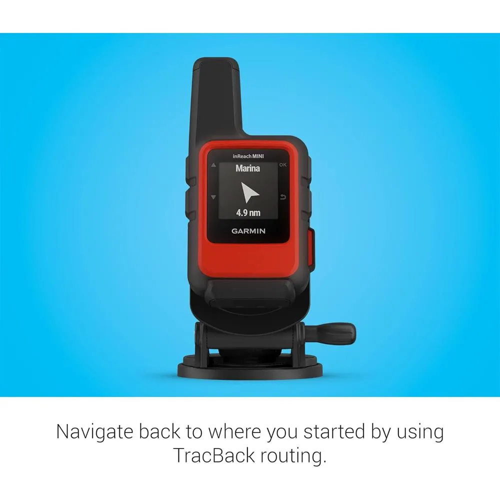 Garmin inReach Mini 2 Compact Satellite Communicator Marine Bundle w/ Warranty Kit