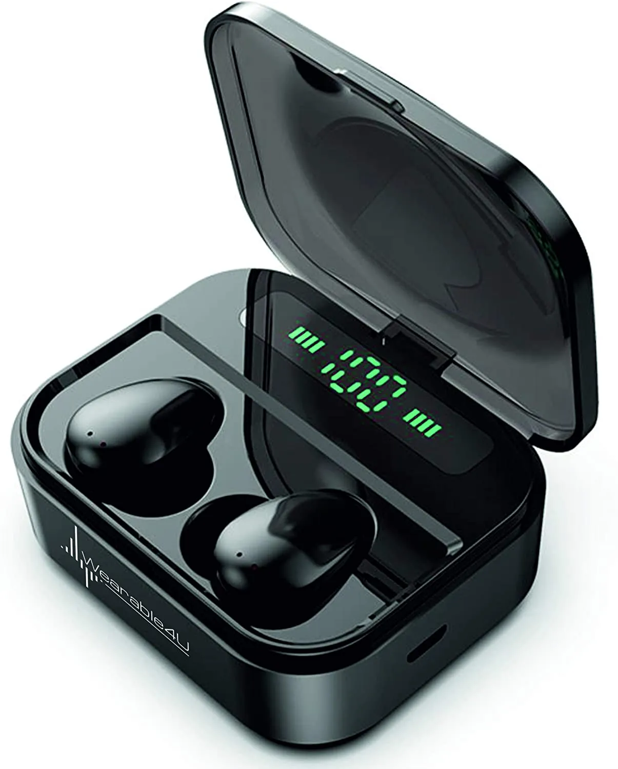 Garmin Vivomove 3 Style, Hybrid Smartwatch with Included Wearable4U Ultimate Black Earbuds with Charging PowerBank Case Bundle (Rose Gold/White)