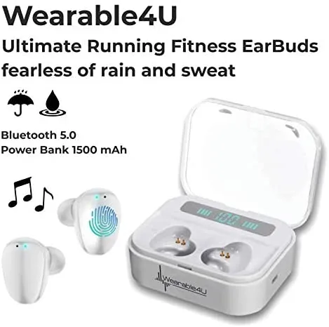 Garmin Vivomove 3 Style, Hybrid Smartwatch with White EarBuds Bundle (Rose Gold/White)