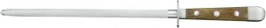 Güde Alpha Barrel Oak Series - 10" Sharpening Steel - Made in Solingen, Germany Since 1910 - Rare Oak Wood, Over 80 Years Old.