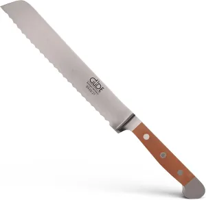 Güde Alpha Pear Series Hand Forged/Serrated Bread Knife, 8-in - Ice Hardened Steel - Made in Solingen, Germany Since 1917