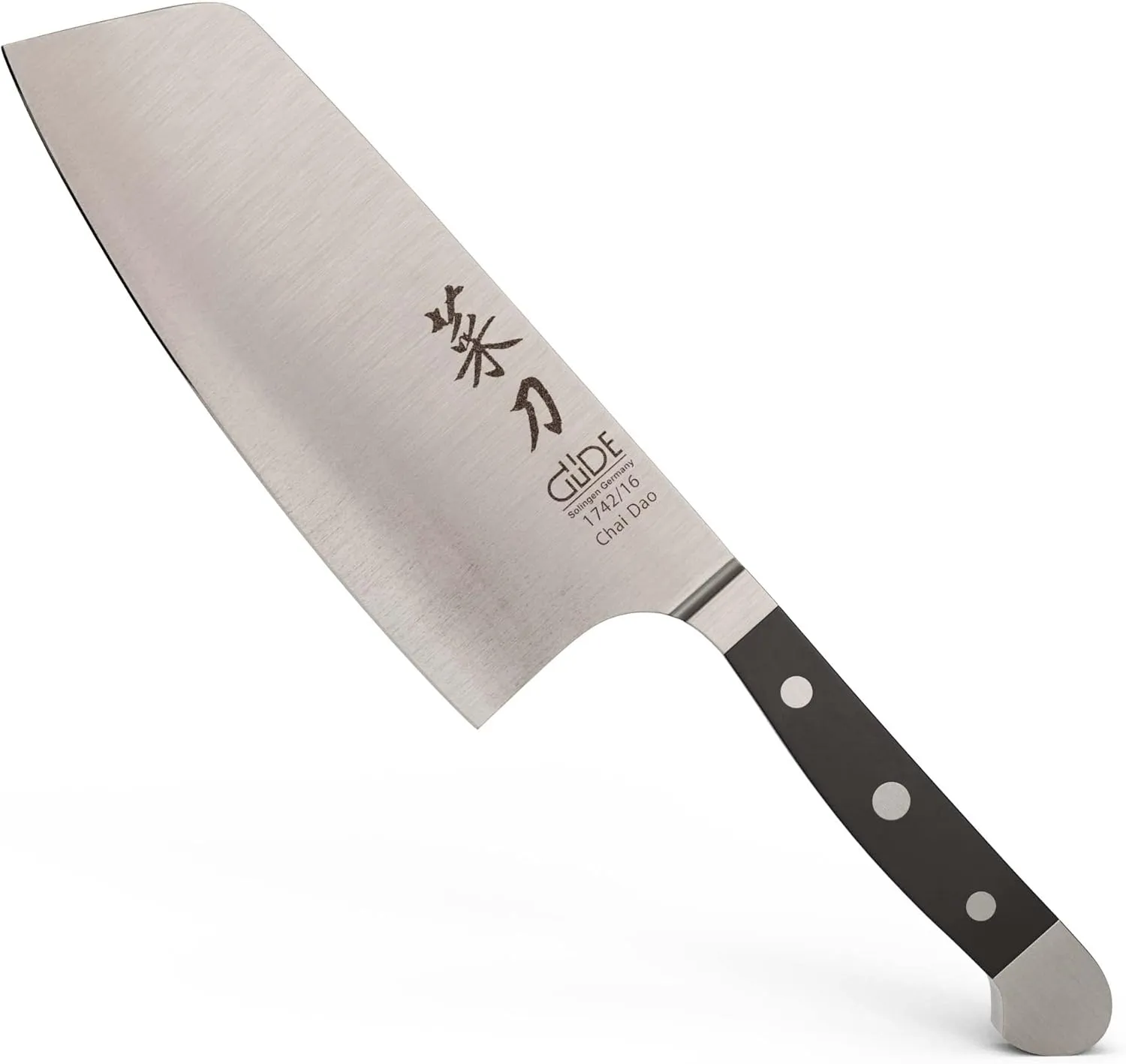 Güde Alpha Series - 6 1/4" Chai Dao Chinese Chef's Knife - Ice Hardened Steel - Hand Forged/Sharpened - Made in Solingen, Germany Since 1910