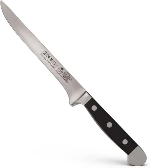 Güde Alpha Series - 6" Boning Knife Knife - Ice Hardened steel - Hand Forged/Sharpened - Made in Solingen, Germany Since 1910