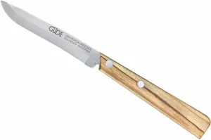 Güde Universal Knife Series Hand Forged/Serrated Steak Knife With Olivewood Handle 4-in, Made in Solingen, Germany Since 1910