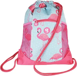 geckobrands Drawstring Backpack - Flamingo