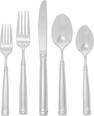 Ginkgo International Naples 20-piece Stainless Steel Flatware Place Setting, Service for 4