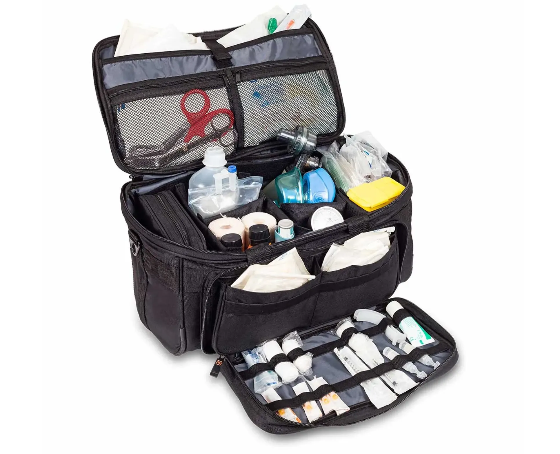 GPs General Practitioners Bag Black Polyester Light Medical Doctors Bag