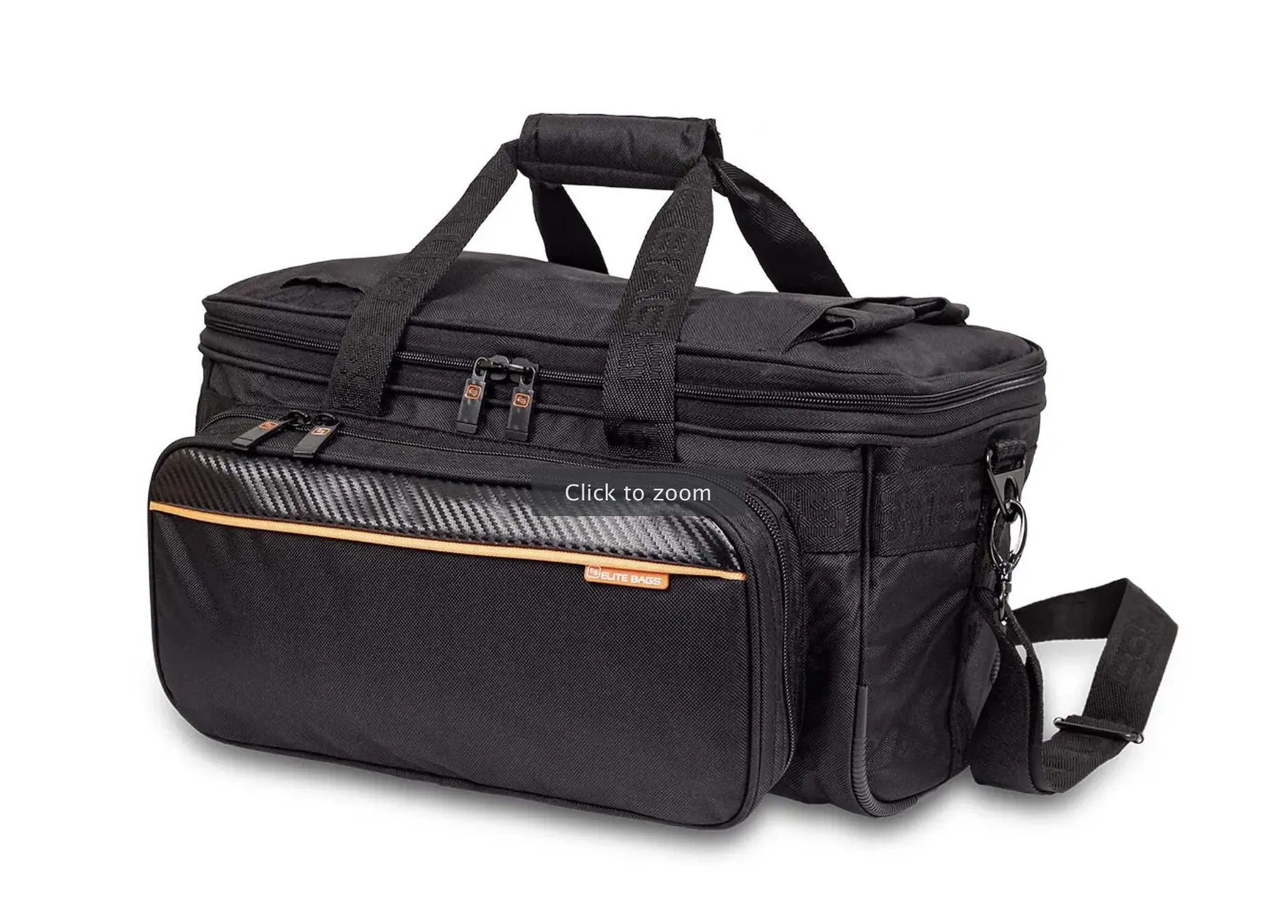 GPs General Practitioners Bag Black Polyester Light Medical Doctors Bag