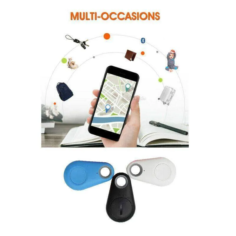GPS Pet Trackers for Dogs and Cats Mini Bluetooth 5 Colours