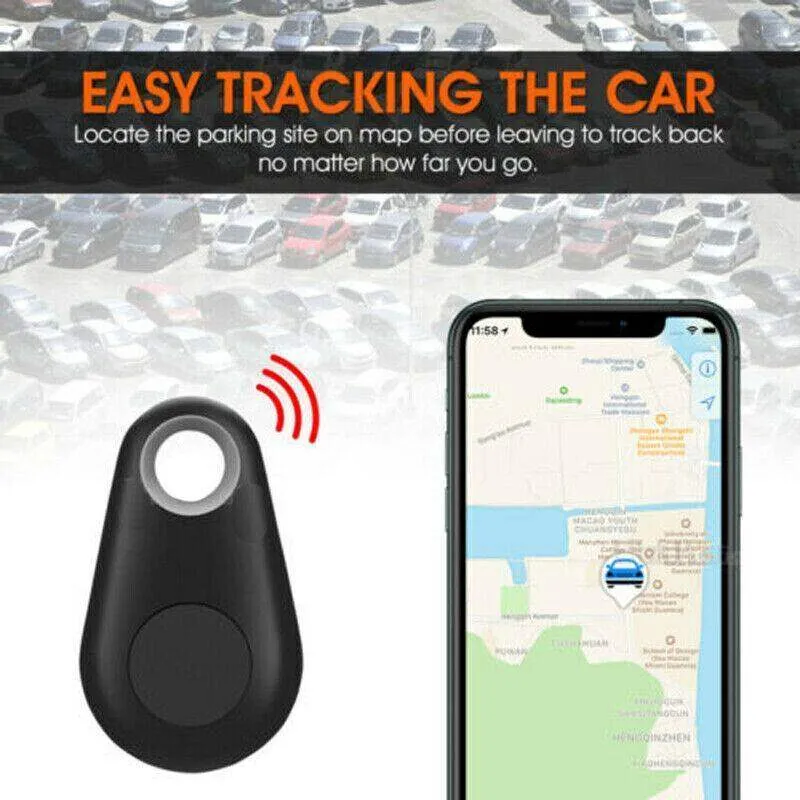 GPS Pet Trackers for Dogs and Cats Mini Bluetooth 5 Colours