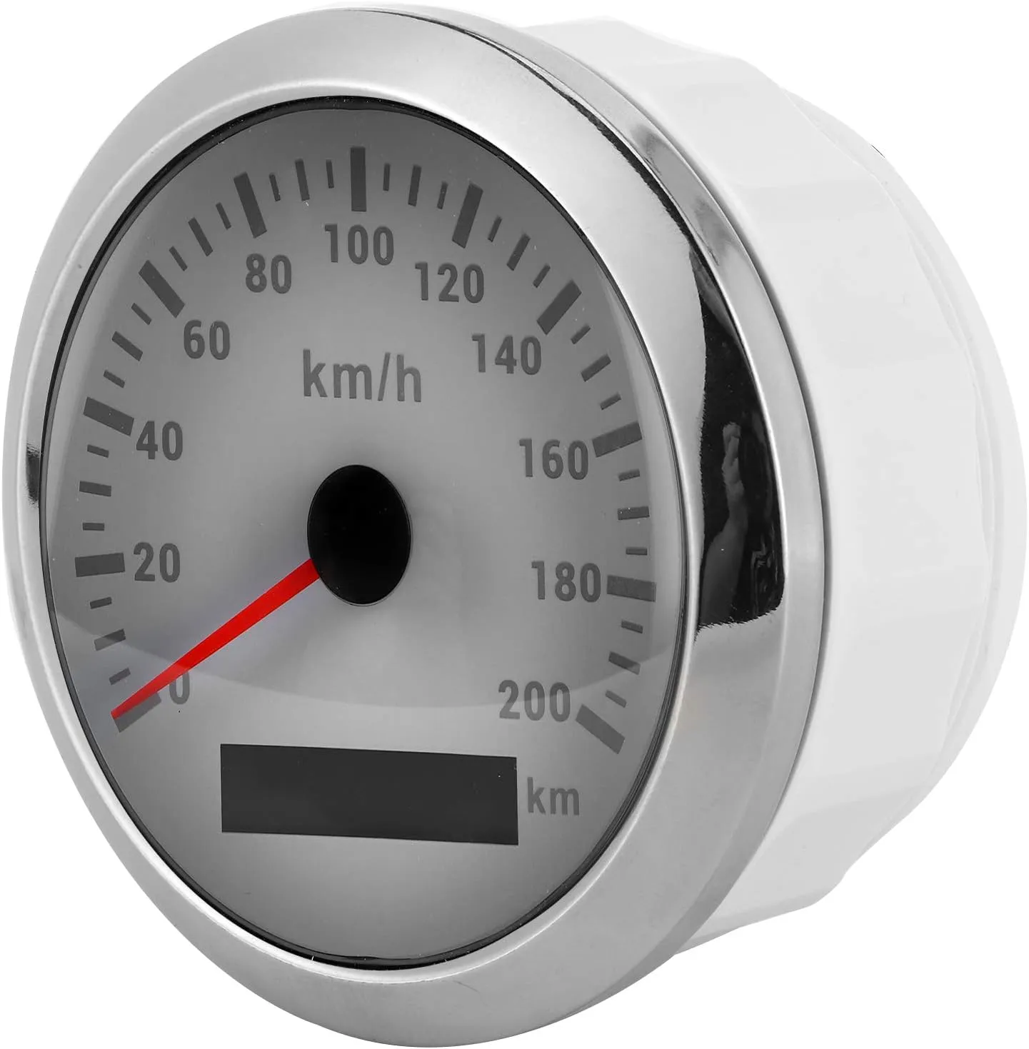 GPS Speedometer 200km / h Odometer for Boat Car Yacht Motorcycle (White Dial)