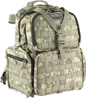 G.P.S. Tactical Range Backpack | Fall Digital | 3 Handguns Capacity | MOLLE Webbing | Durable Waterproof Stain-Resistant Shooting Tactical Gear