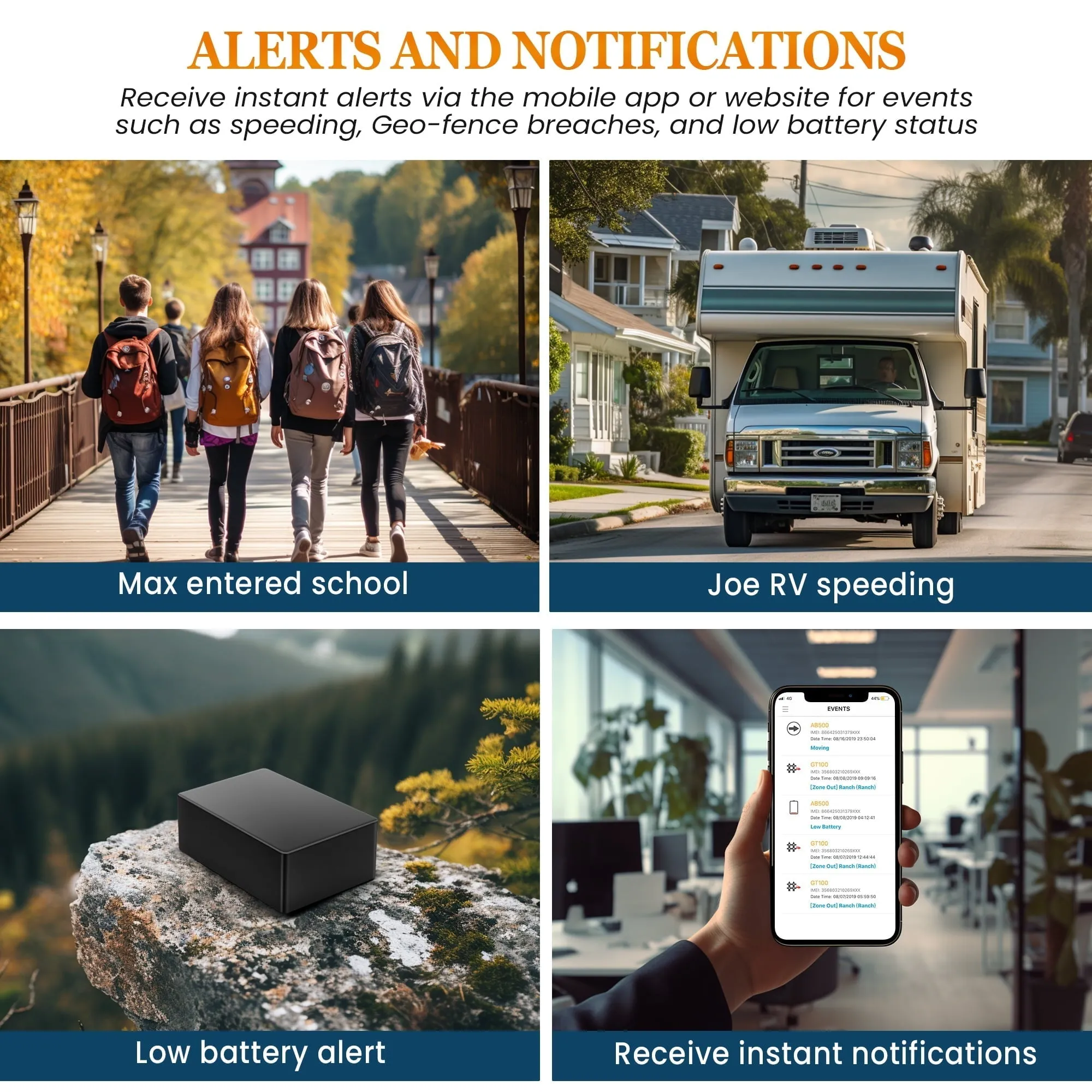 GPS Tracker for Vehicles, ABLEGRID GPS Tracking Device with 1 Month Data Plan Included 4G Real-time Small Hidden Magnetic GPS Locator for Car Motorcycle Bike People