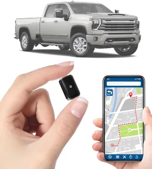GPS Tracker for Vehicles, Cars & Motorcycles - No Monthly Fee/Subscription | Real-Time Tracking with Magnetic Waterproof Case | Worldwide Coverage via GSM SIM Card, Anti-Theft Alerts12