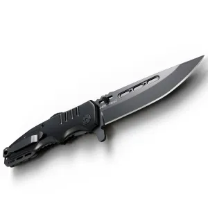 Grand Way Spring-Assisted Tactical Knife 6681 (Black)