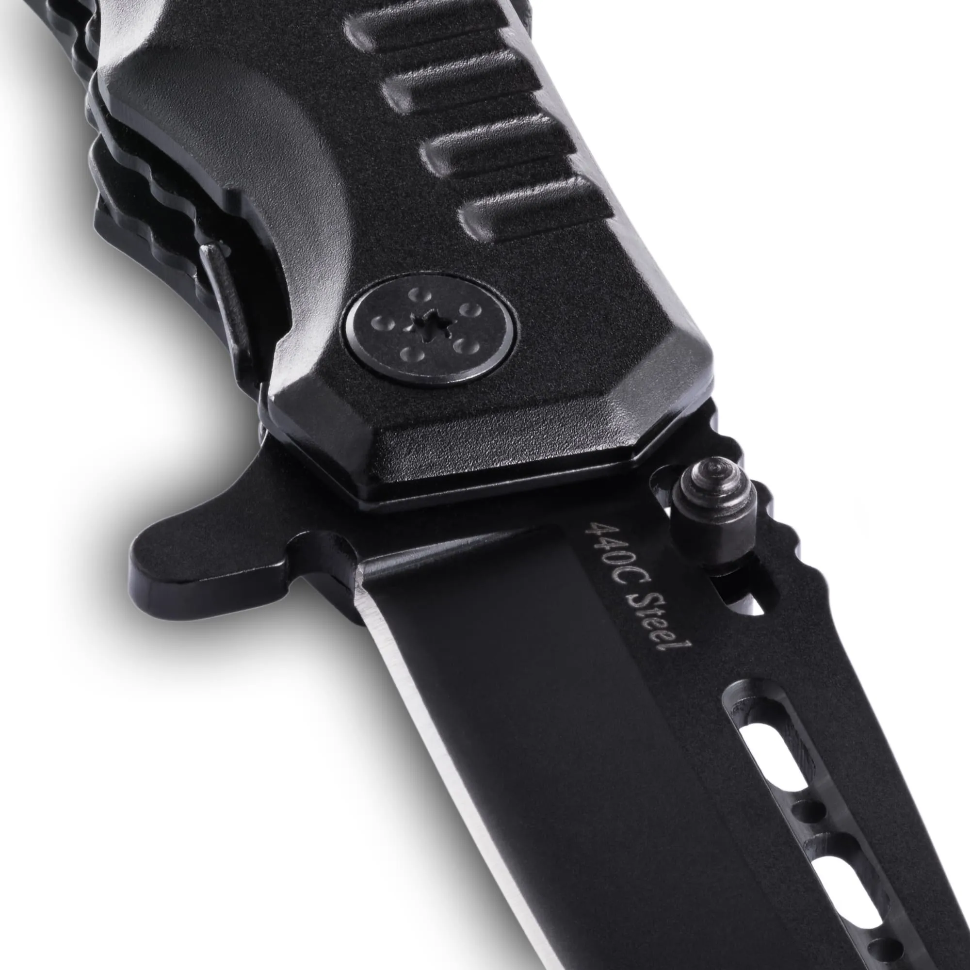 Grand Way Spring-Assisted Tactical Knife 6681 (Black)