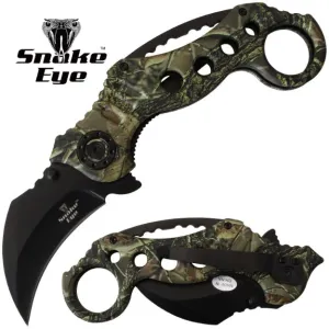 Green Camo Karambit