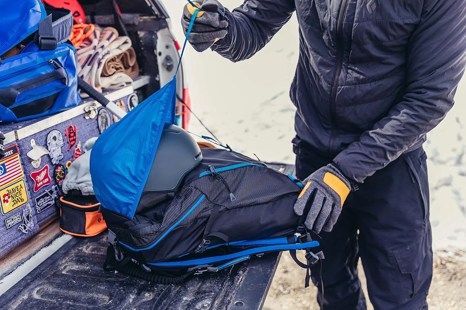 Gregory Targhee Ft 24L Skiing & Snowboarding Backpack, Helmet Carry, Ski/Snowboard Hook, Internal Hydration Sleeve (Reservoir Not Included)