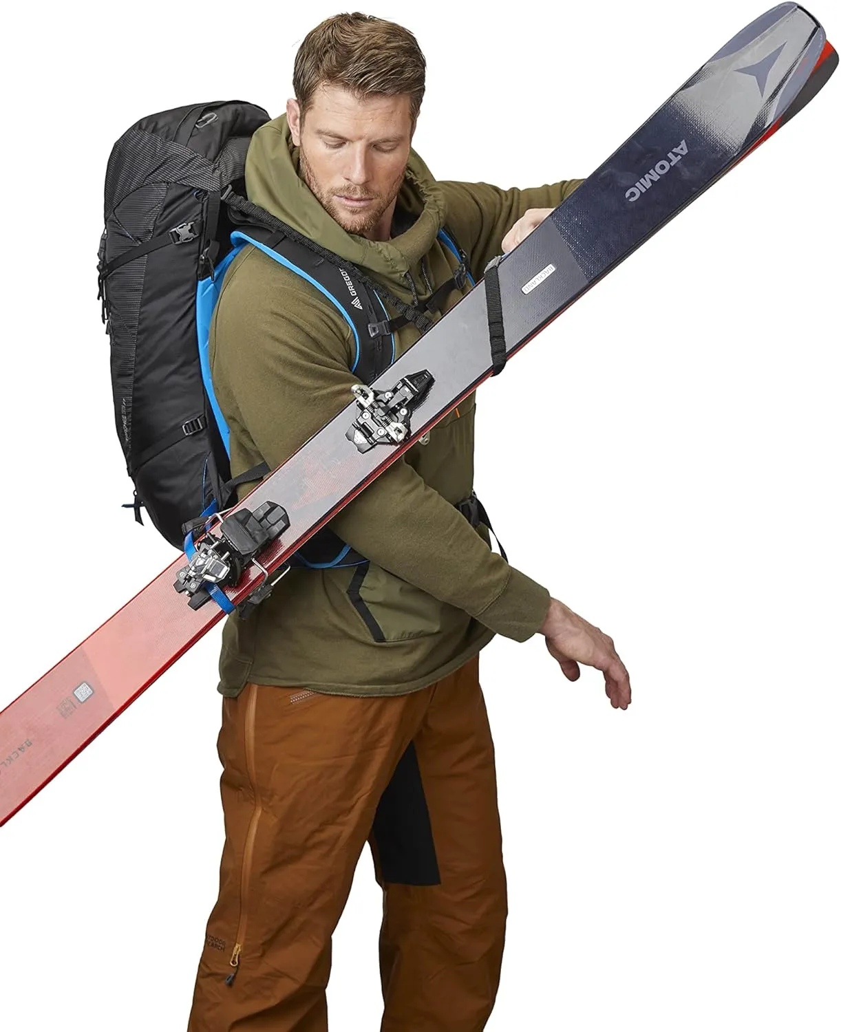 Gregory Targhee Ft 24L Skiing & Snowboarding Backpack, Helmet Carry, Ski/Snowboard Hook, Internal Hydration Sleeve (Reservoir Not Included)