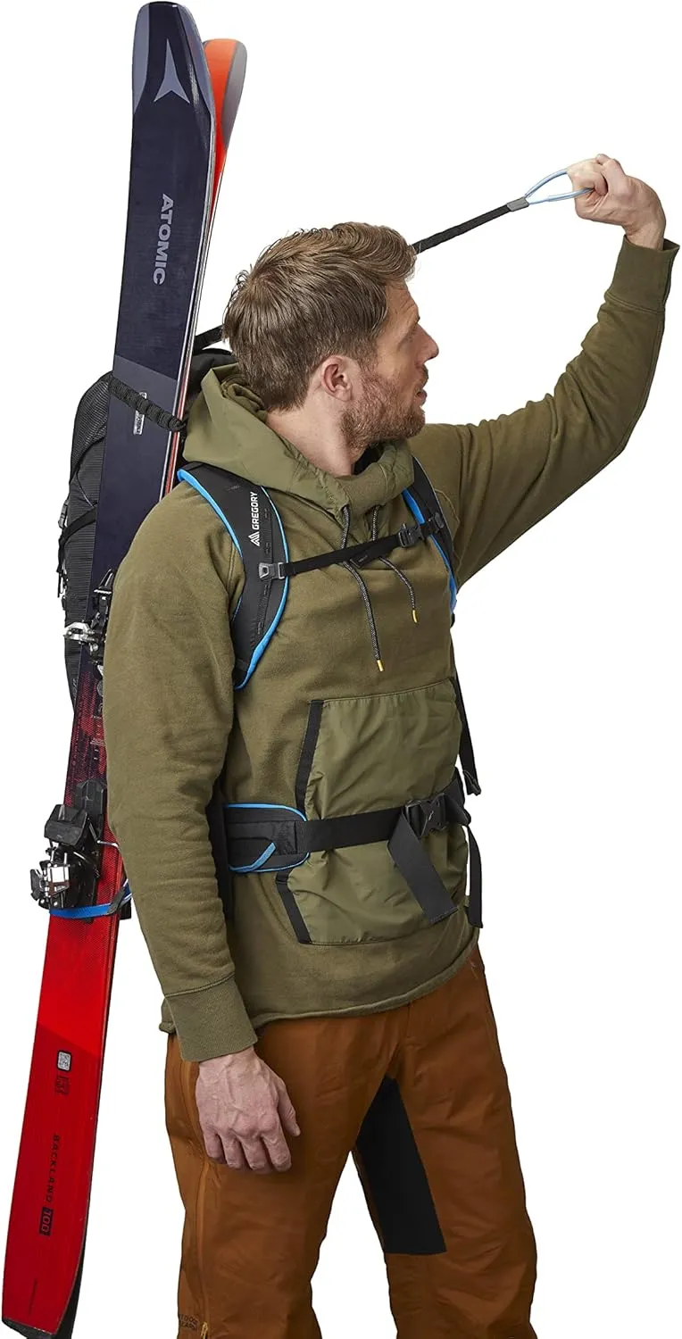 Gregory Targhee Ft 24L Skiing & Snowboarding Backpack, Helmet Carry, Ski/Snowboard Hook, Internal Hydration Sleeve (Reservoir Not Included)