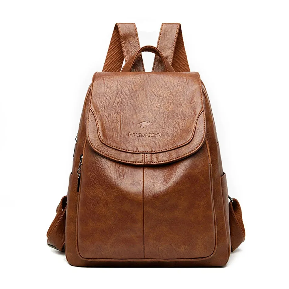 Greta | Anti-Theft Travel Backpack with RFID Protection and Cut-Resistant Design