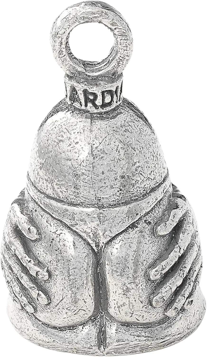 Guardian Bell AssMan Good Luck Bell w/Keyring & Black Velvet Gift Bag | Motorcycle Bell | Lead-Free Pewter | Good Luck Gift to Friends & Family | Bike Bell | Made in USA
