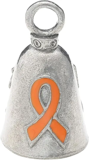 Guardian Bell F_ck Cancer Motorcycle Bell w/Keyring & Black Velvet Gift Bag | Lead-Free Pewter | Good Luck Gift | Made in USA