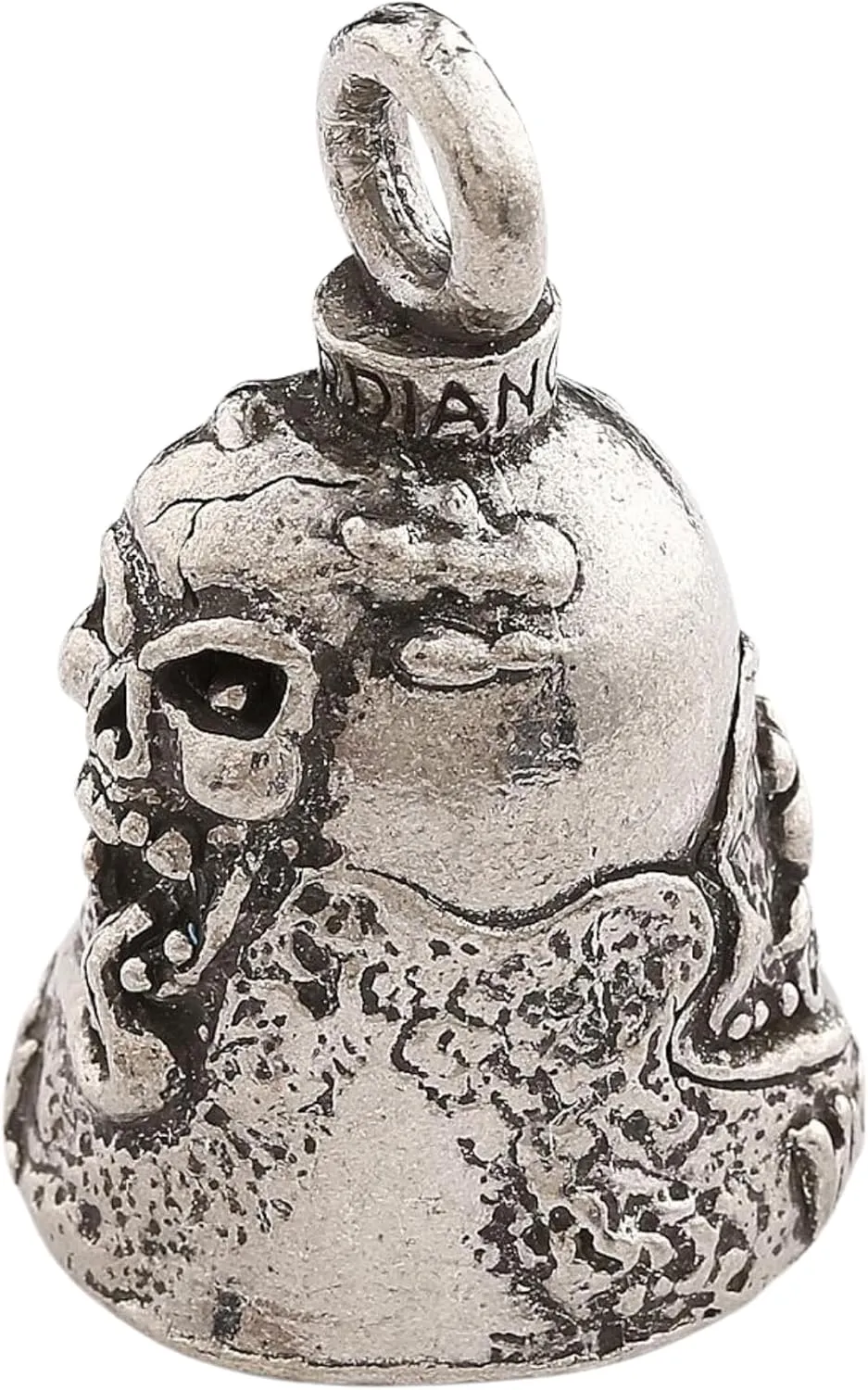 Guardian Bell Highway to Hell Good Luck Bell w/Keyring & Black Velvet Gift Bag | Motorcycle Bell | Lead-Free Pewter | Good Luck Gift to Friends & Family | Bike Bell | Made in USA