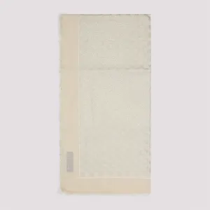 GUCCI Lightweight Lurex Wool Scarf
