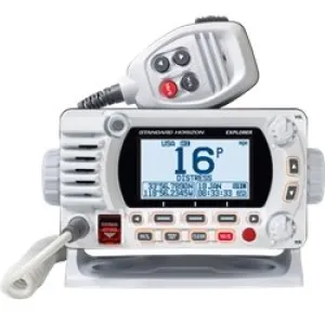 GX1800G Fixed Mount VHF w/GPS - White