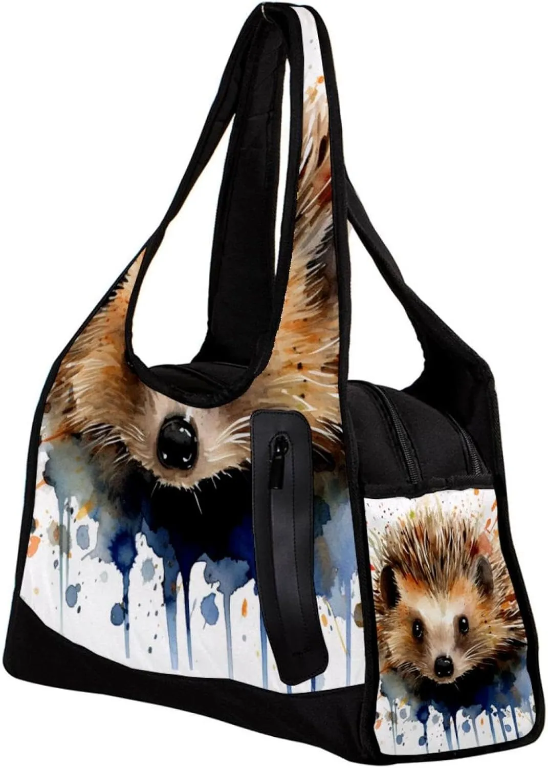 Gym Bag for Women,Small Gym Bag for Men,Cute Animal Hand Drawn,Overnight Bag