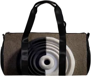 Gym Bag for Women,Small Gym Bag for Men,Ying Yang Gossip,Overnight Bag