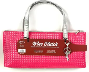 Happy Hour Insulated Wine Clutch | Bottle Carrier for Travel, Picnics & Gifts