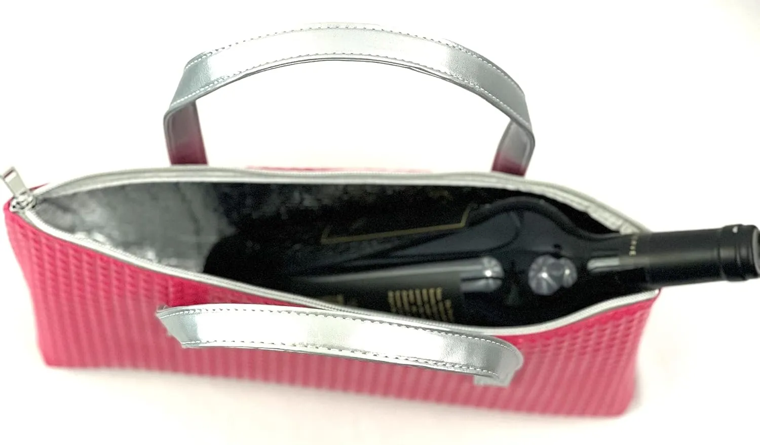 Happy Hour Insulated Wine Clutch | Bottle Carrier for Travel, Picnics & Gifts