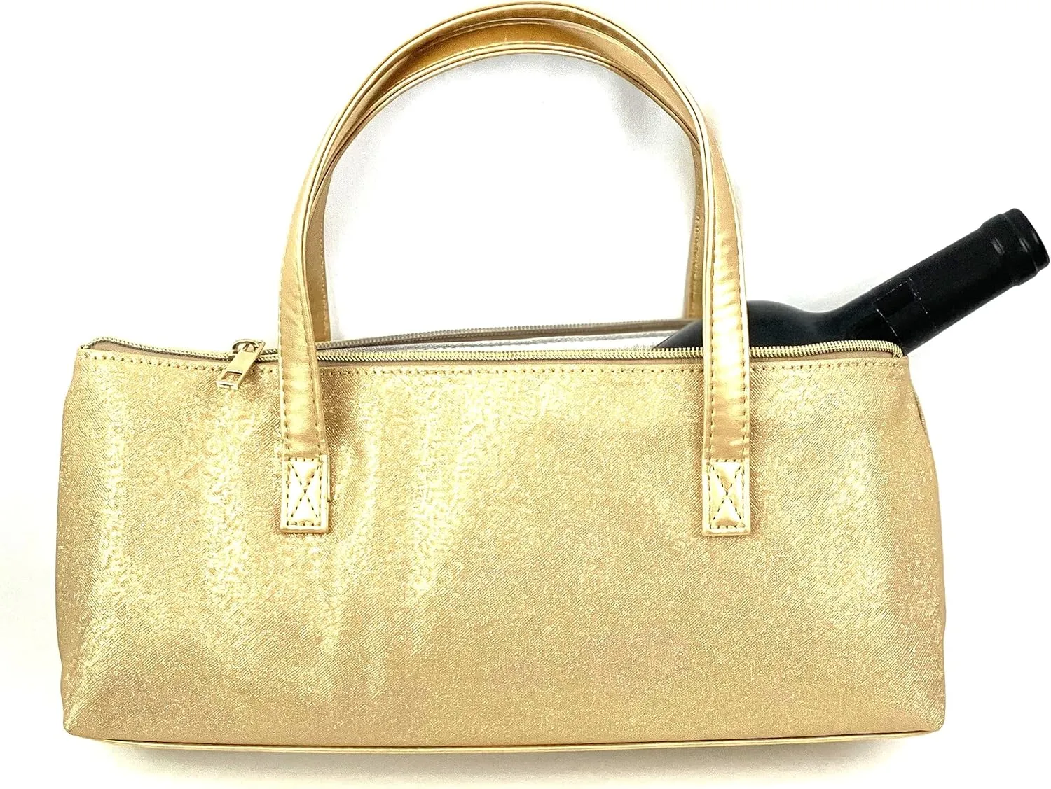 Happy Hour Insulated Wine Clutch | Bottle Carrier for Travel, Picnics & Gifts