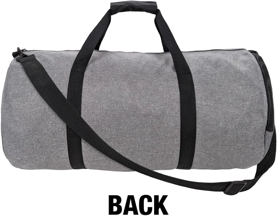 Harry Potter Gryffindor Plaid Sigil Lightweight Duffel Bag for Sports and Gym Packable for Travel