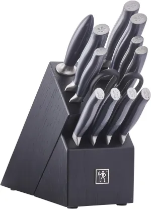 HENCKELS Graphite Razor-Sharp 13-pc Knife Set German Engineered Informed by 100  Years of Mastery, Chefs Knife, Black/Stainless