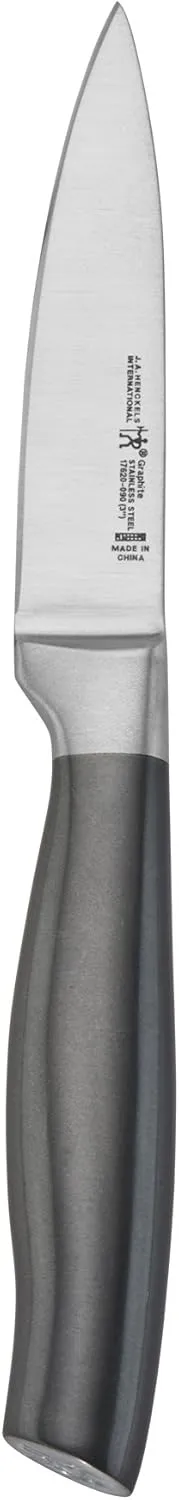 HENCKELS Graphite Razor-Sharp 13-pc Knife Set German Engineered Informed by 100  Years of Mastery, Chefs Knife, Black/Stainless