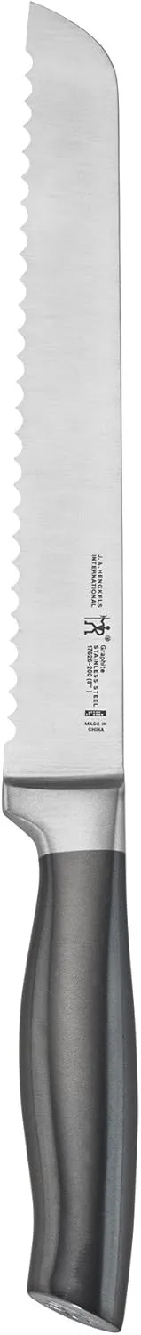 HENCKELS Graphite Razor-Sharp 13-pc Knife Set German Engineered Informed by 100  Years of Mastery, Chefs Knife, Black/Stainless