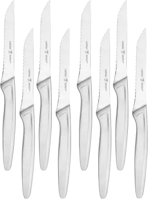 HENCKELS Razor-Sharp Steak Knife Set of 8, German Engineered Informed by 100  Years of Mastery, Sliver