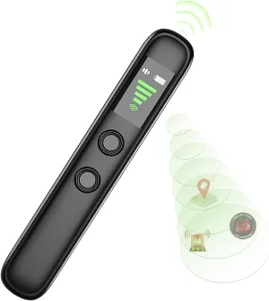 Hidden Camera Detector - Portable Anti-Eavesdropping Device, RF/Wireless Signal Scanner, GPS Tracker and Bug Detector, Burglar Alarm Camera Finder for Home/Hotel/Office