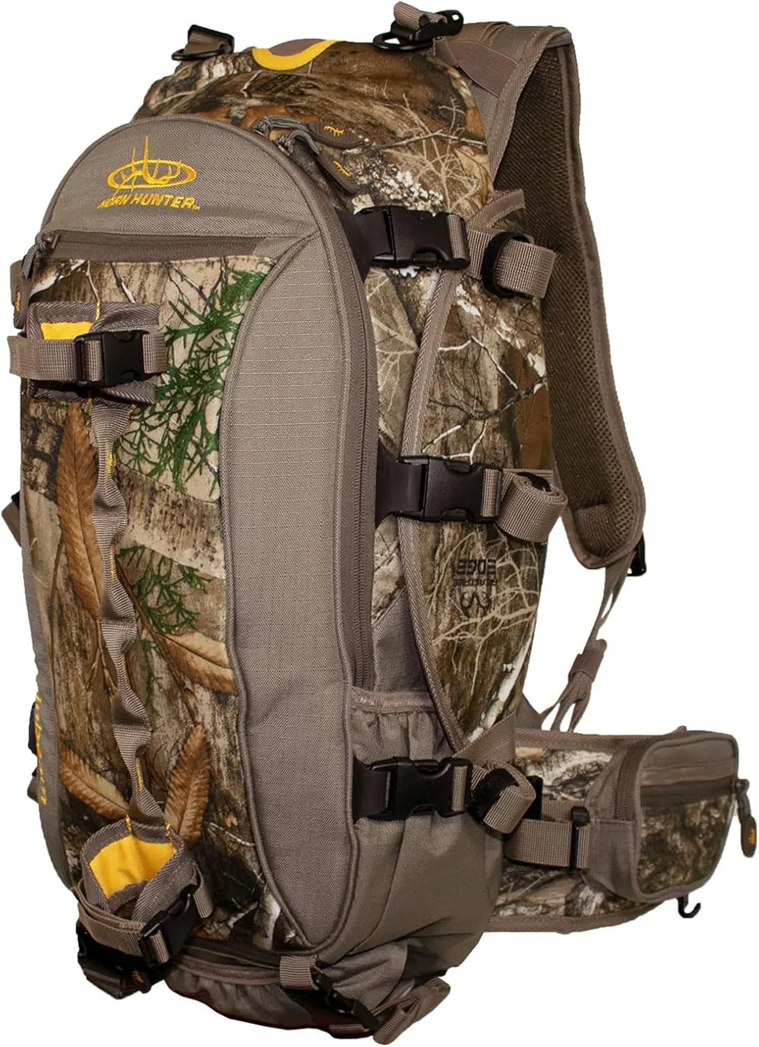 Horn Hunter HH01 Main Beam Hunting Spacious Backpack with Side Wing Pockets, Internal Frame & Foam | Rain Cover Included