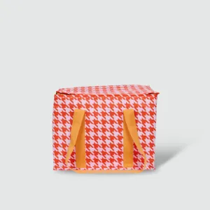 Houndstooth Picnic Tote