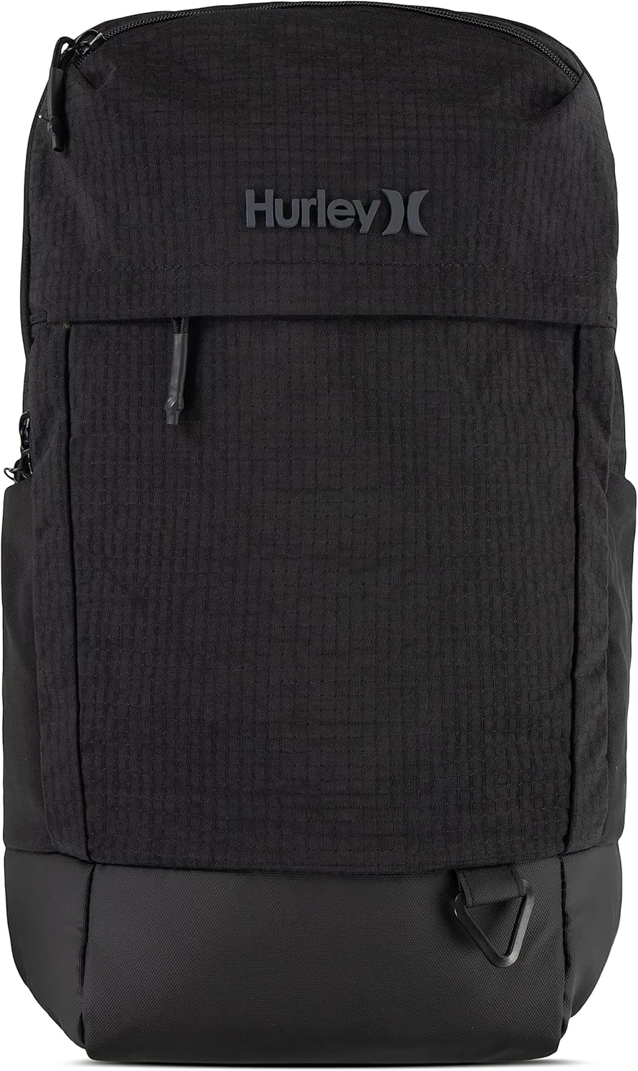 Hurley Mens Classic Backpack, Black, One Size