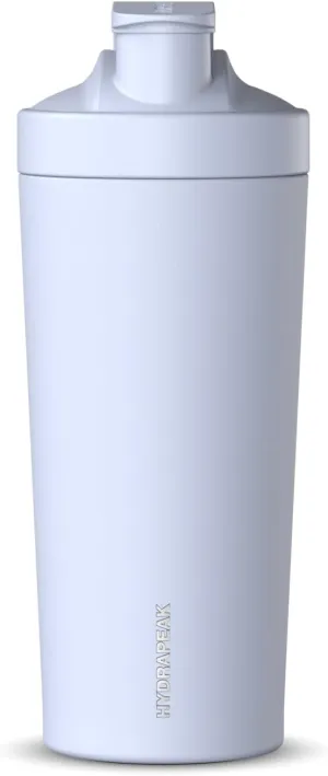 Hydrapeak 26oz Insulated Protein Shaker Bottle, Stainless Steel, Iceberg, 79oz, Gym, On-the-go, Protein Shake Mixing