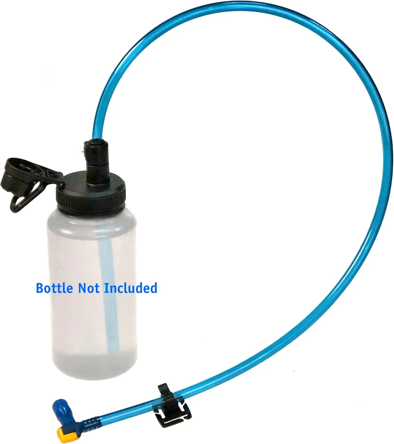 Hydration Bottle Hose System (One Bottle Hydration System: special lid, hose & clip—NO BOTTLE)